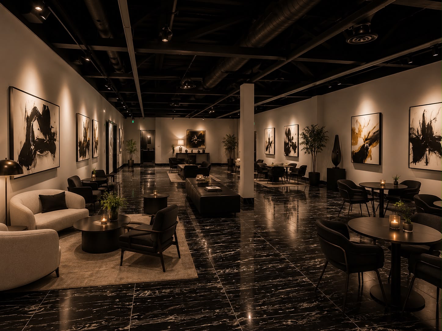 Piassa’s lounge and event space
